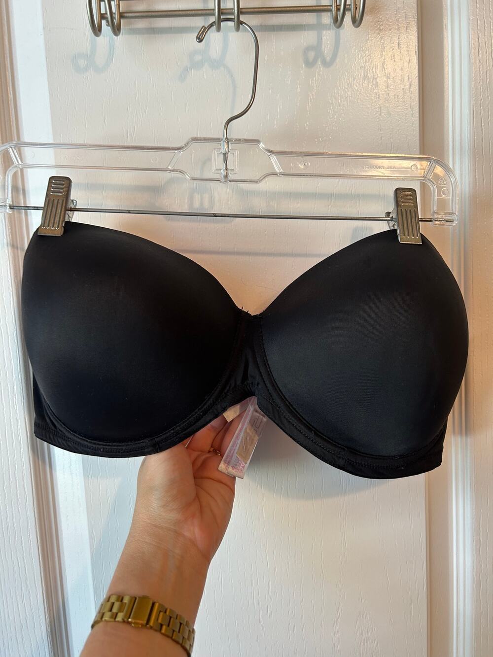 Black Strapless Victoria's Secret Bra 38DD